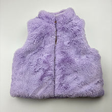 Load image into Gallery viewer, Girls Country Road, reversible corduroy cotton / faux fur vest, EUC, size 0,  
