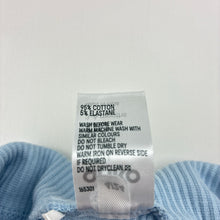 Load image into Gallery viewer, Unisex Anko, blue ribbed leggings / bottoms, lions, EUC, size 00,  
