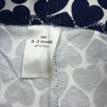 Load image into Gallery viewer, Girls Target, stretchy leggings / bottoms, hearts, EUC, size 000,  