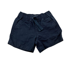 Load image into Gallery viewer, Boys Country Road, navy cotton / linen shorts, elasticated, GUC, size 00,  