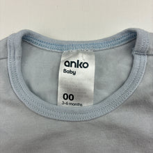 Load image into Gallery viewer, Boys Anko, stretchy bodysuit / romper, tractor, GUC, size 00,  
