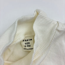 Load image into Gallery viewer, Girls SHEIN, soft feel stretchy bodysuit / romper, sheer sleeves, EUC, size 0,  