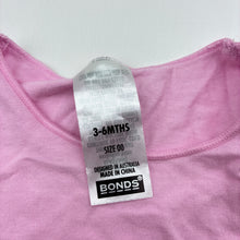 Load image into Gallery viewer, Girls Bonds, pink stretchy bodysuit / romper, GUC, size 00,  