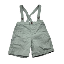 Load image into Gallery viewer, Boys Anko, soft feel cotton suspender shorts, elasticated, EUC, size 1,  