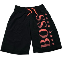 Load image into Gallery viewer, Boys Hugo Boss, lined board shorts, elasticated, GUC, size 10,  