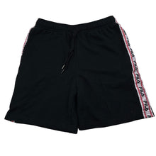 Load image into Gallery viewer, Unisex FILA, black casual shorts, elasticated, EUC, size 10,  