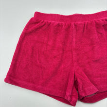 Load image into Gallery viewer, Girls Anko, pink terry shorts, elasticated, GUC, size 6,  
