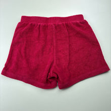 Load image into Gallery viewer, Girls Anko, pink terry shorts, elasticated, GUC, size 6,  