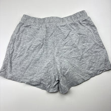 Load image into Gallery viewer, Unisex Anko, grey marle casual shorts, elasticated, GUC, size 12,  