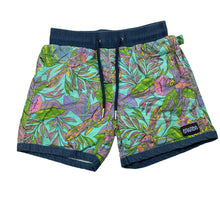 Load image into Gallery viewer, Boys GHANDA, lightweight stretch cotton shorts, elasticated, GUC, size 7-8,  