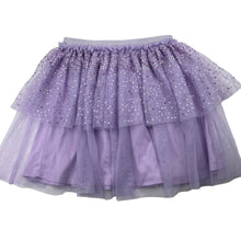 Load image into Gallery viewer, Girls Anko, lined tulle &amp; sequin party skirt, elasticated, FUC, size 8,  