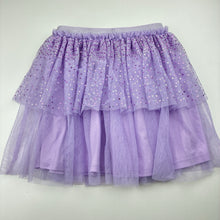 Load image into Gallery viewer, Girls Anko, lined tulle &amp; sequin party skirt, elasticated, FUC, size 8,  