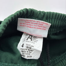 Load image into Gallery viewer, Unisex Scags, UPF 50+ green school shorts, elasticated, GUC, size 4,  
