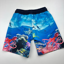 Load image into Gallery viewer, Boys Target, lightweight stretch board shorts, elasticated, EUC, size 5,  
