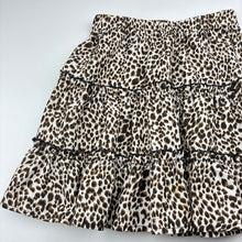 Load image into Gallery viewer, Girls SHEIN, lightweight leopard print skirt, elasticated, EUC, size 10,  