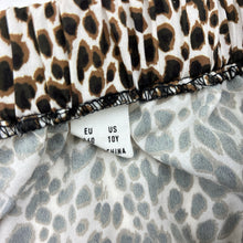 Load image into Gallery viewer, Girls SHEIN, lightweight leopard print skirt, elasticated, EUC, size 10,  