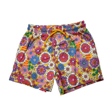 Load image into Gallery viewer, Girls Anko, colourful floral cotton shorts, elasticated, EUC, size 6,  