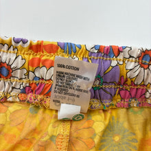 Load image into Gallery viewer, Girls Anko, colourful floral cotton shorts, elasticated, EUC, size 6,  