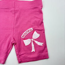 Load image into Gallery viewer, Girls Mango, pink stretchy bike shorts, GUC, size 4,  