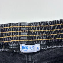 Load image into Gallery viewer, Boys INK JEANS, stretch denim shorts, elasticated, GUC, size 6,  
