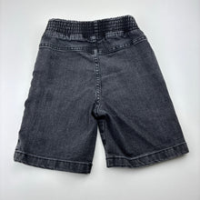 Load image into Gallery viewer, Boys INK JEANS, stretch denim shorts, elasticated, GUC, size 6,  