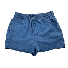 Load image into Gallery viewer, Girls Target, chambray cotton shorts, elasticated, NEW, size 9,  
