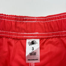 Load image into Gallery viewer, Boys H&amp;T, lightweight board shorts, elasticated, GUC, size 3,  
