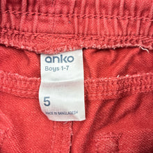 Load image into Gallery viewer, Boys Anko, casual shorts, elasticated, FUC, size 5,  