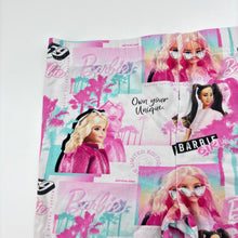 Load image into Gallery viewer, Girls Barbie, stretchy bike shorts, wash fade, FUC, size 7,  