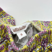 Load image into Gallery viewer, Girls Milkshake, floral cotton shorts, elasticated, GUC, size 5,  