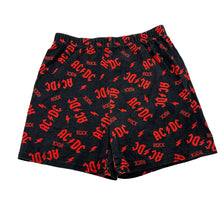 Load image into Gallery viewer, Boys ACDC, cotton pyjama shorts, wash fade, FUC, size 8,  