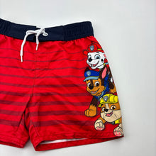 Load image into Gallery viewer, Boys Nickelodeon, Paw Patrol lightweight board shorts, elasticated, GUC, size 3,  