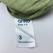 Load image into Gallery viewer, Boys Anko, green cotton tee / top, FUC, size 3,  