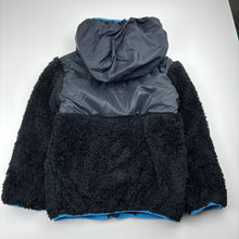 Load image into Gallery viewer, Boys Tilt, black zip up hooded jacket, EUC, size 6,  