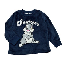 Load image into Gallery viewer, Unisex Disney, Bambi Thumper fleece pyjama top, GUC, size 3,  