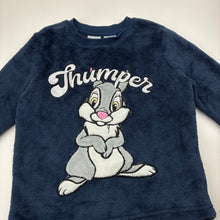 Load image into Gallery viewer, Unisex Disney, Bambi Thumper fleece pyjama top, GUC, size 3,  