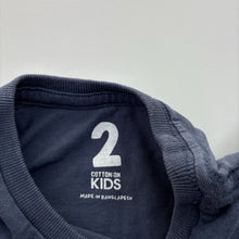 Load image into Gallery viewer, Boys Cotton On, blue cotton tee / top, FUC, size 2,  
