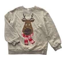 Load image into Gallery viewer, Unisex H&amp;M, lightweight sweater / jumper, reindeer, EUC, size 3-4,  
