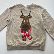 Load image into Gallery viewer, Unisex H&amp;M, lightweight sweater / jumper, reindeer, EUC, size 3-4,  