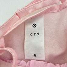 Load image into Gallery viewer, Girls Target, tulle &amp; sequin party dress, light marks front &amp; back of skirt, FUC, size 4, L: 65cm