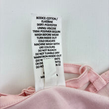 Load image into Gallery viewer, Girls Target, tulle &amp; sequin party dress, light marks front &amp; back of skirt, FUC, size 4, L: 65cm