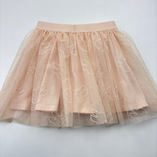 Load image into Gallery viewer, Girls Miffy, lined tulle party skirt, elasticated, mark on front, no size, W: 24cm across unstretched, FUC, size 2-3,  