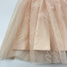 Load image into Gallery viewer, Girls Miffy, lined tulle party skirt, elasticated, mark on front, no size, W: 24cm across unstretched, FUC, size 2-3,  