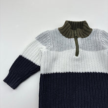 Load image into Gallery viewer, Boys Seed, chunky knit cotton sweater / jumper, GUC, size 00,  