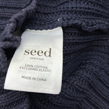 Load image into Gallery viewer, Boys Seed, chunky knit cotton sweater / jumper, GUC, size 00,  