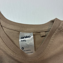 Load image into Gallery viewer, Boys Anko, cotton long sleeve tee / top, EUC, size 0,  