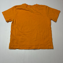 Load image into Gallery viewer, Unisex Favourites, orange cotton tee / top, GUC, size 4,  