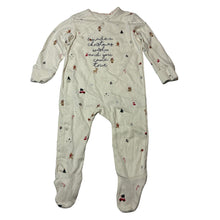 Load image into Gallery viewer, Unisex George, soft cotton Christmas coverall / romper, EUC, size 0,  