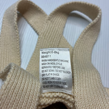 Load image into Gallery viewer, Unisex Baby Berry, knitted cotton suspender shorts, EUC, size 00,  
