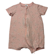 Load image into Gallery viewer, Girls Anko, stretchy floral zip romper, GUC, size 0,  